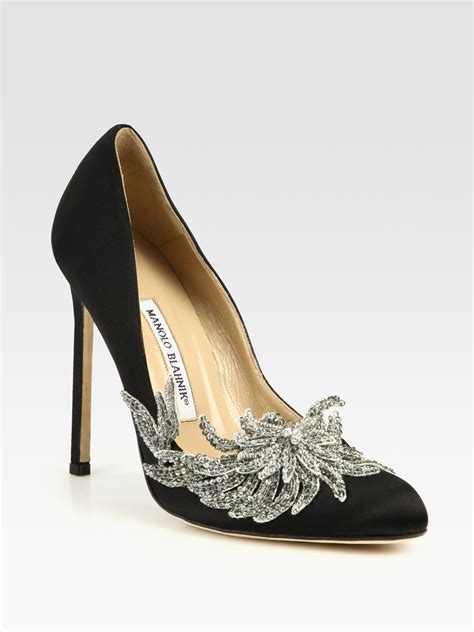 replica manolo blahnik swan shoes|manolo blahnik hai.